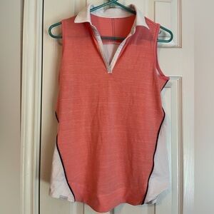 CHASE 54 Sleeveless Golf Polo